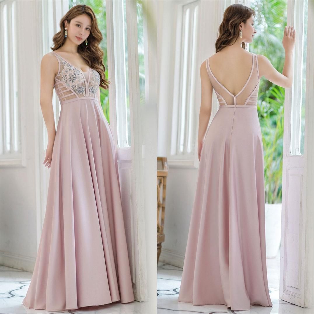 エルケイ sugar settanドレス ERUKEI SETTAN / エルケイセッタン】フラワー刺繍 シアー ロングドレス