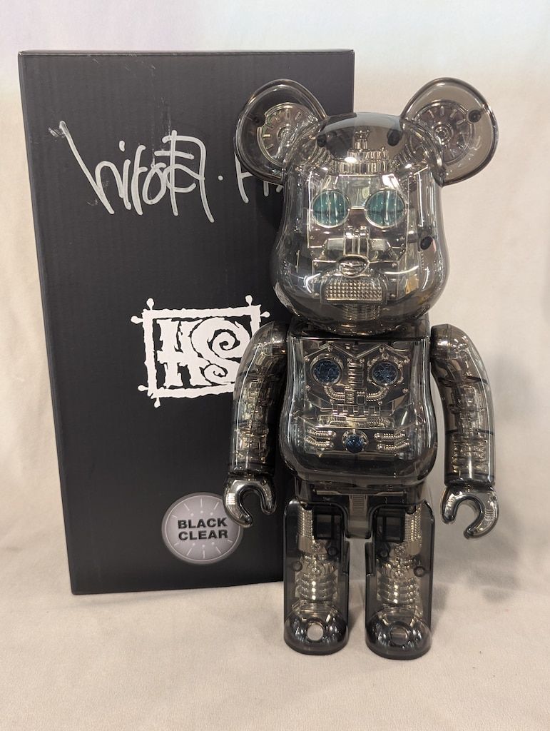 その他 BE@RBRICK - BE@RBRICK HxS HIROTASAIGANSHO 400% BLACK MEDICOMTOY BE@RBRICK BE@RBRICK HxS(HIROTASAIGANSHO)400