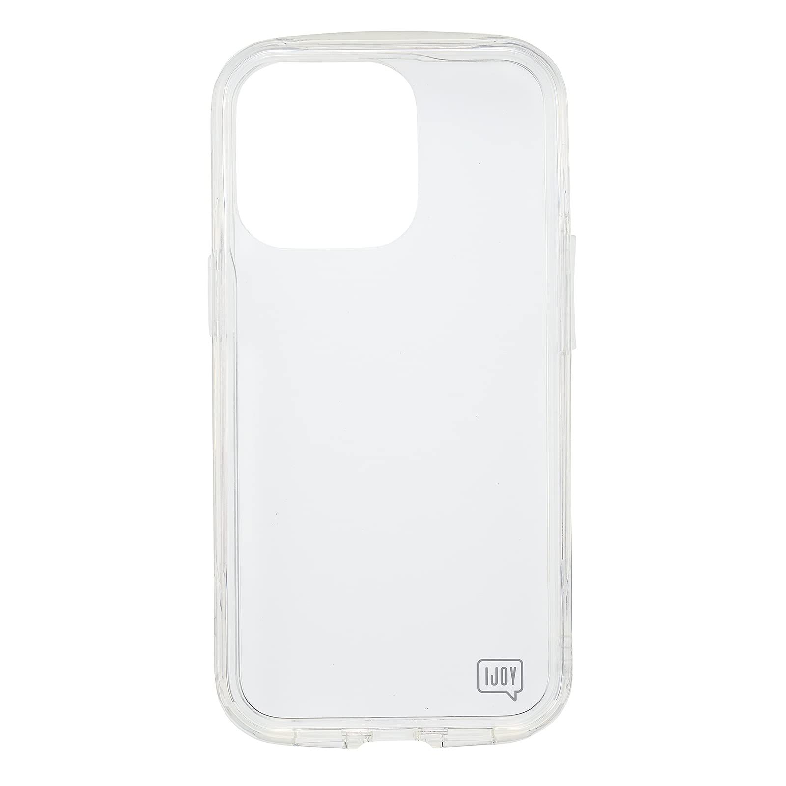 【公式】iPhone13 Pro 対応 IJOY 全面保護 保護フィルム付き 耐衝撃 衝撃吸収 ストラップホール MagSafe・ワイヤレス充電器対応 (クリア) 