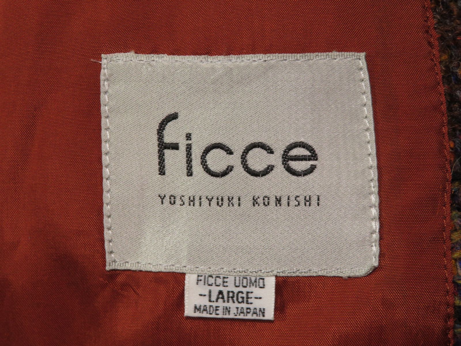 MADE IN JAPAN☆Lサイズ【ficce UOMO YOSHIYUKI KONISHI/フィッチェ 