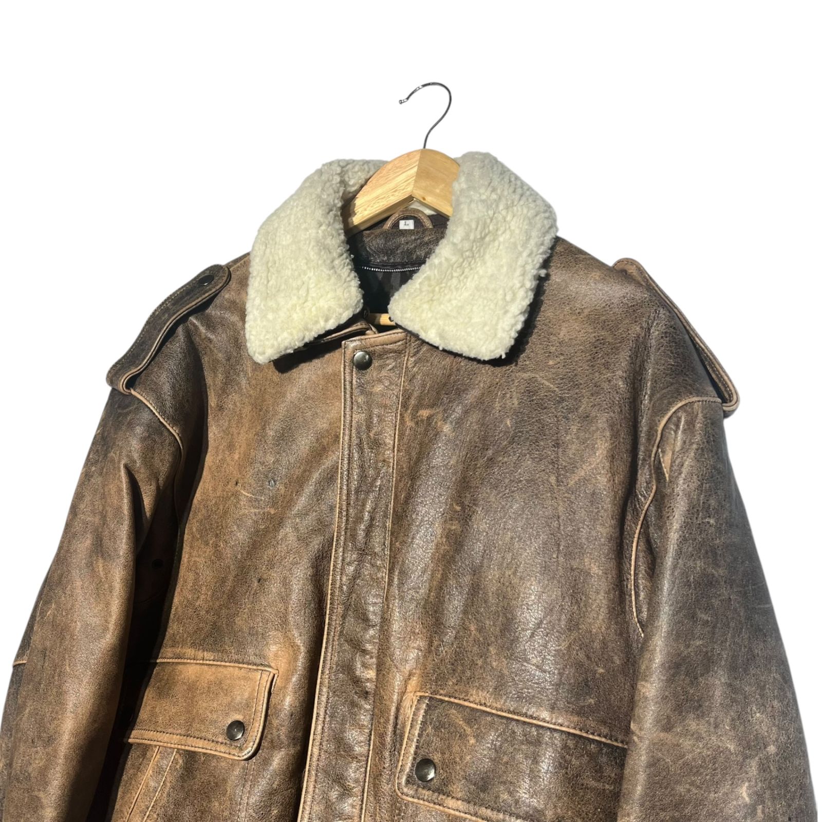 VINTAGE(ヴィンテージ) A-2 flight jacket レザー フライト