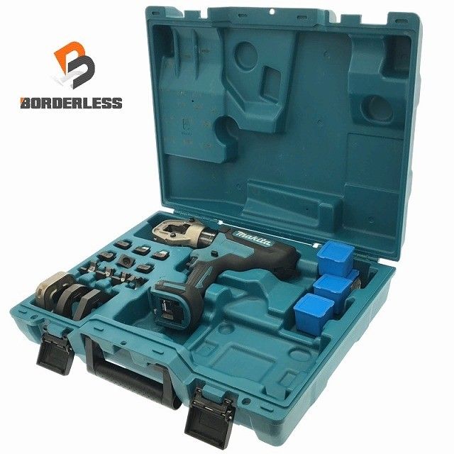 比較的 です makita マキタ 18V 充電式圧着機 TC300D 本体 ダイス付き 電動工具 圧着工具 コードレス