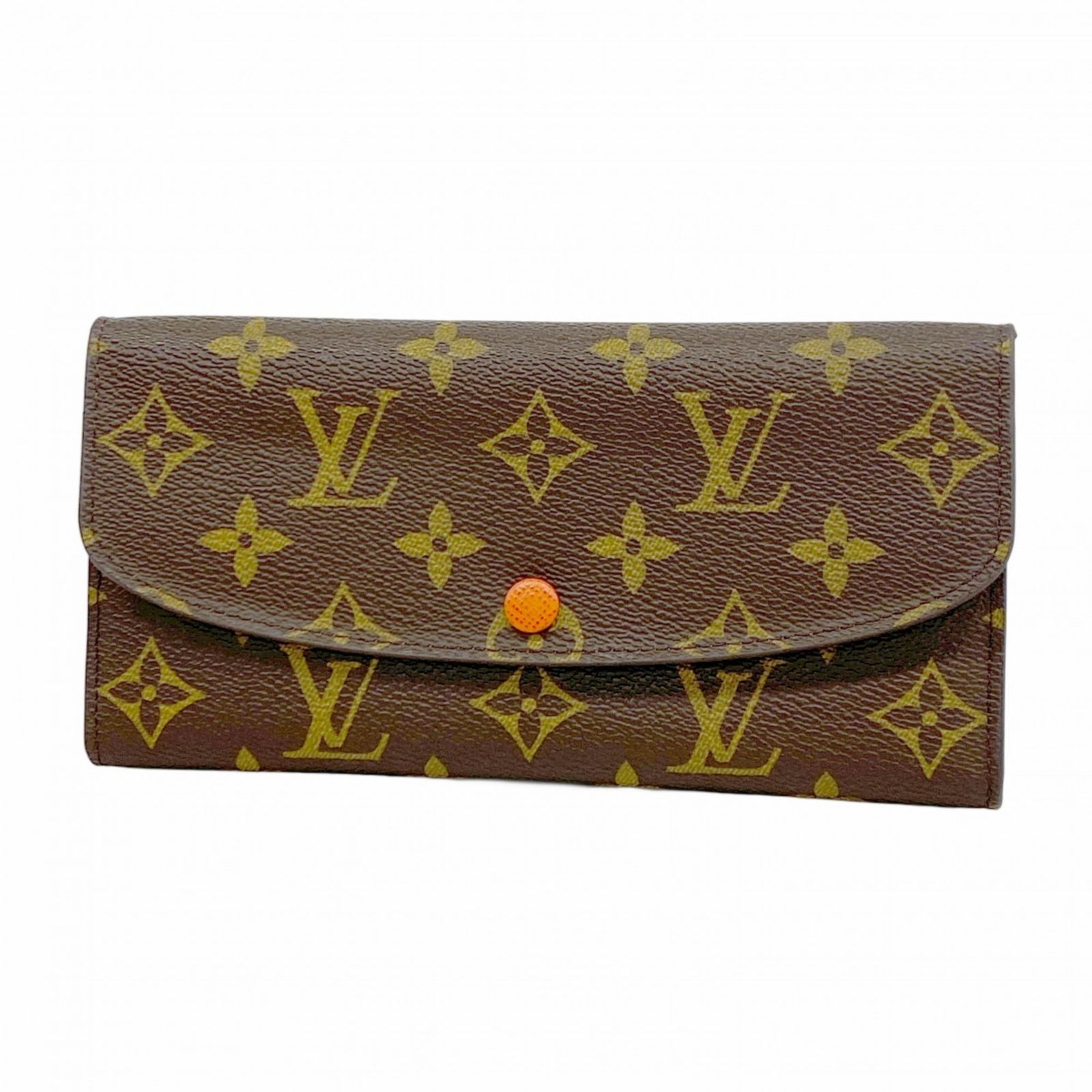 ルイヴィトン モノグラム ポルトフォイユ エミリー 長財布 オレンジ ルイ・ヴィトン(Louis Vuitton) ルイ・ヴィトン 長財布