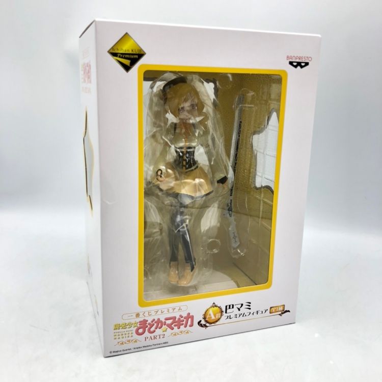 中古】バンプレスト A賞 巴マミ プレミアムフィギュア ｢一番くじ