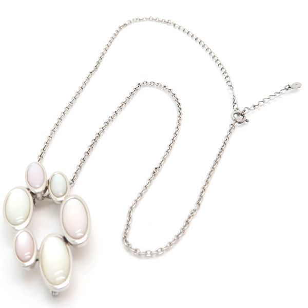 MIKIMOTO ペルリータ MII シェル ペンダントネックレス 兼