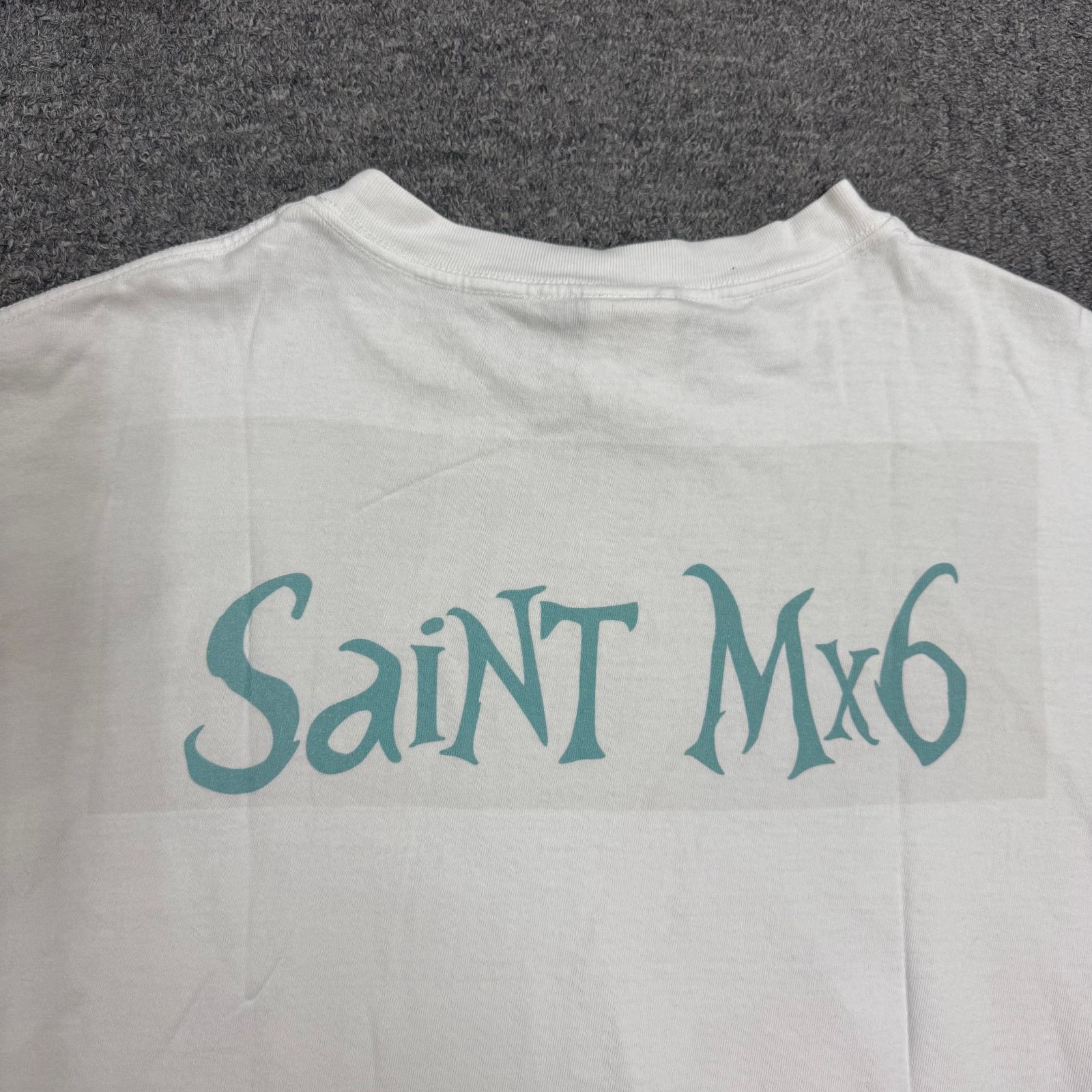 SAINT MICHAEL × Disney 23SS DS_SS TEE WHITE QN アリスイン SAINT MICHAEL × Disney 23SS DS_SS TEE WHITE QN アリスイン