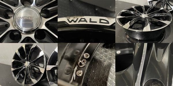 WALD JARRET ヴァルド ジャレット 22インチ 4本 9J/10.5J5HPCD112+38/+42 ベンツ audi等　(MHB184KS) クレジットカード QRコード決済可能 WALD JARRET ヴァルド ジャレット 22インチ 4本 9J/10.5J5HPCD112+38/+