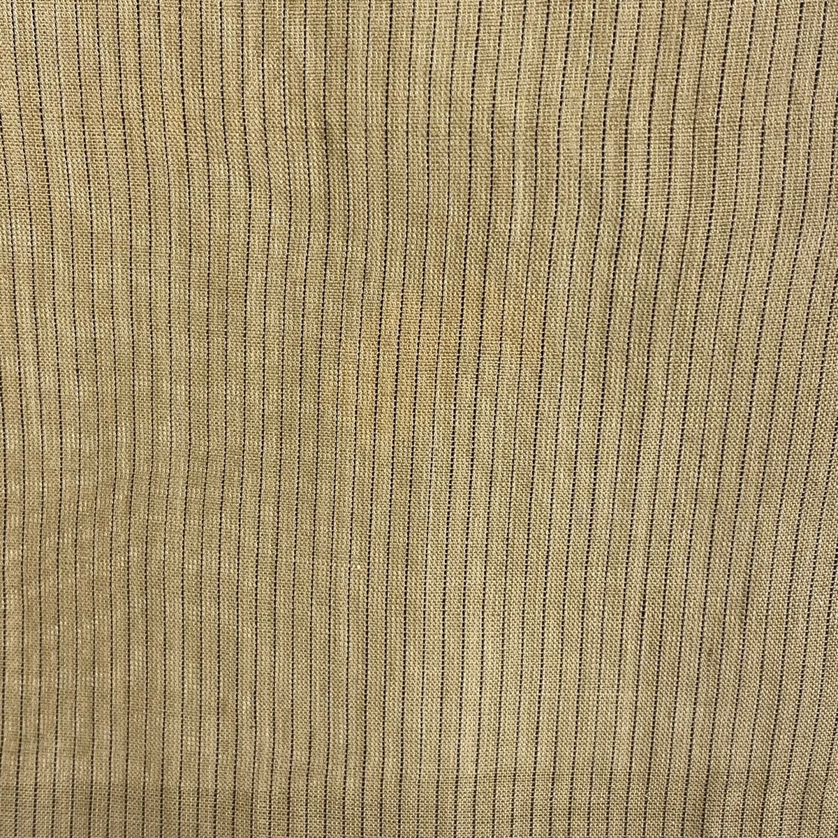 平和屋着物○本場大島紬 純泥染 カタス7マルキ 流水草花文 島津織物