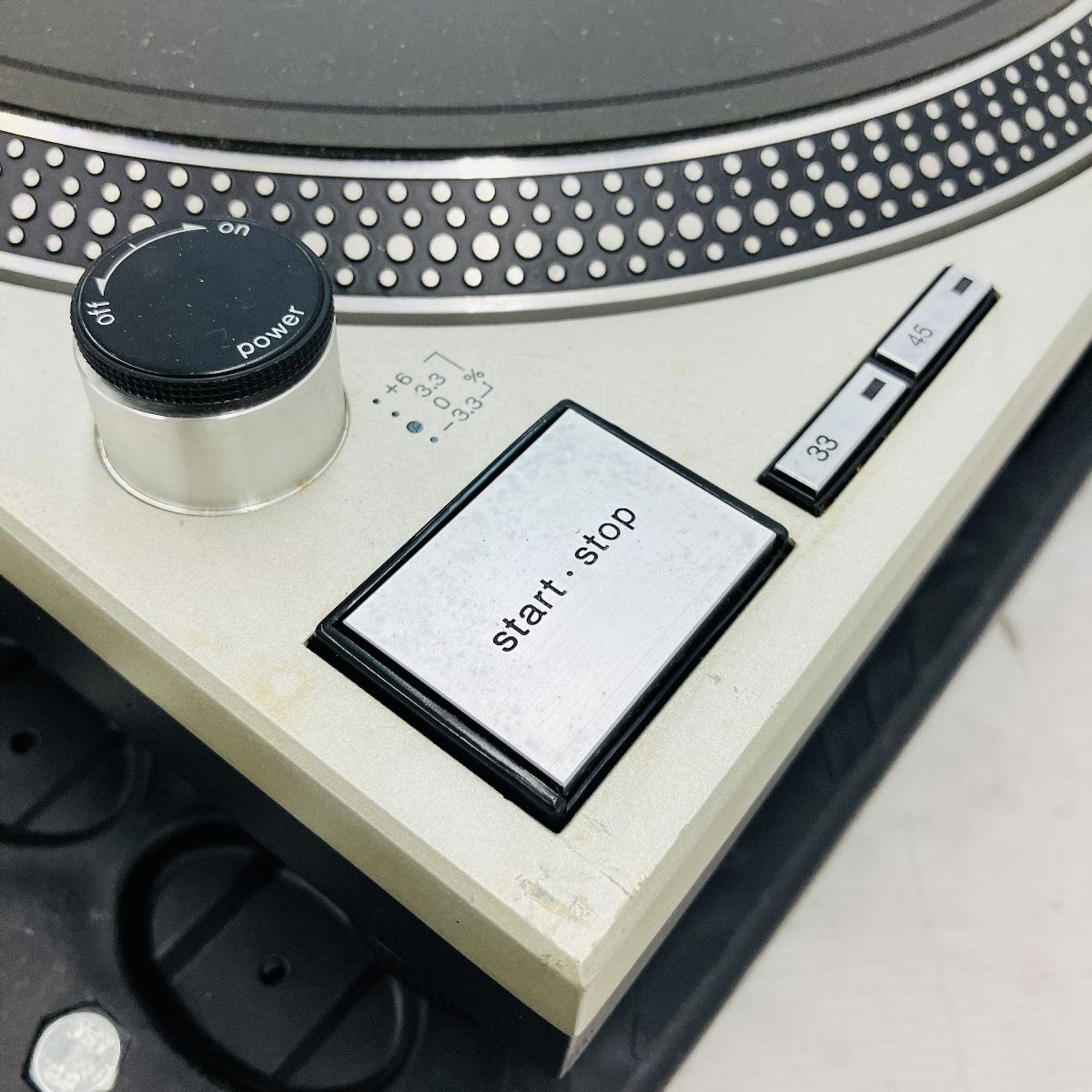 Technics SL-1200MK2 ターンテーブル audio-technica AT-DS3
