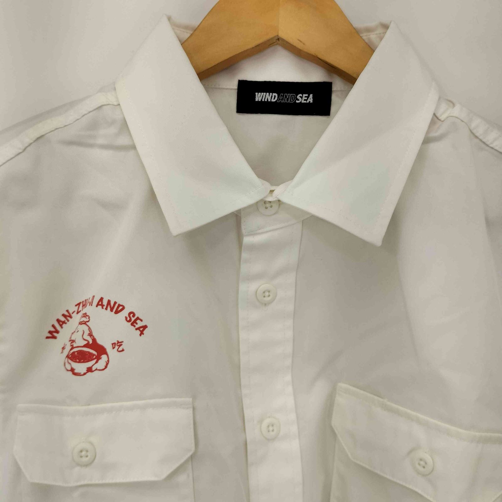 WIND AND SEA Work Shirt ウィンダンシー 緩ま ワーク シャツ