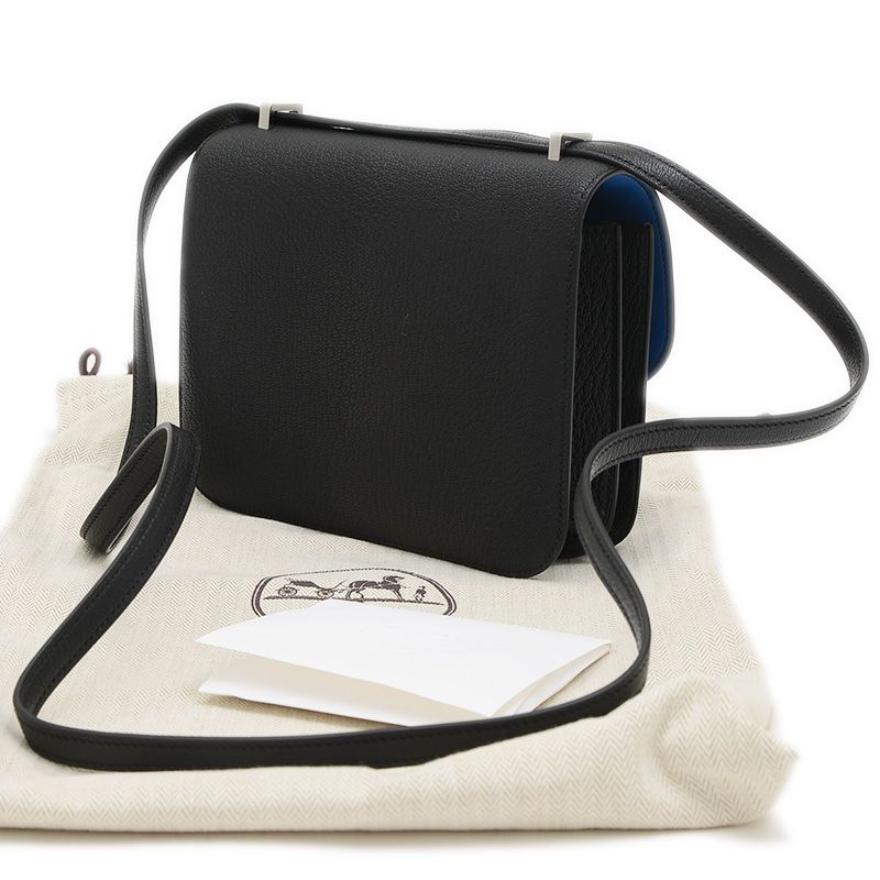 エルメス コンスタンス ミニ 18 ミロワール ヴェルソ シェーブル  