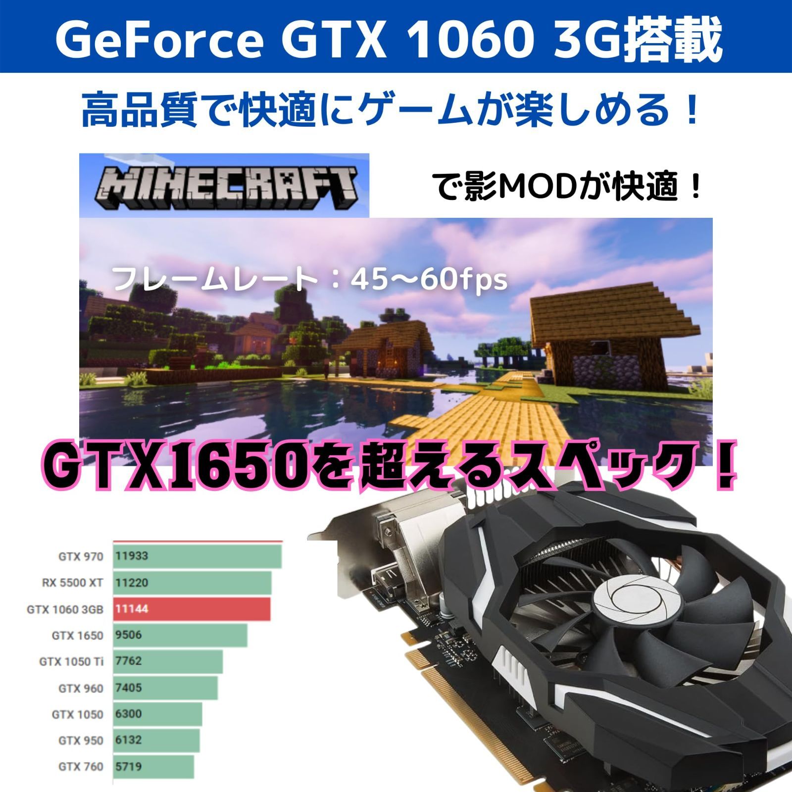 在庫処分】- SSD512GB - - - 16GBメモリ 3G Windows 1060 GTX 10 GeForce CPU ゲームPC i7  Core エイペックス Core i5・第4世代 フォートナイト 第6世代 G-StormRシリーズ (整備済 - メルカリ