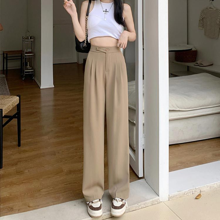 4色 スラックス スーツパンツ ハイウエスト アイスシルク 薄手 6 楽天市場】スラックス ビジネス フォーマル パンツ レディース
