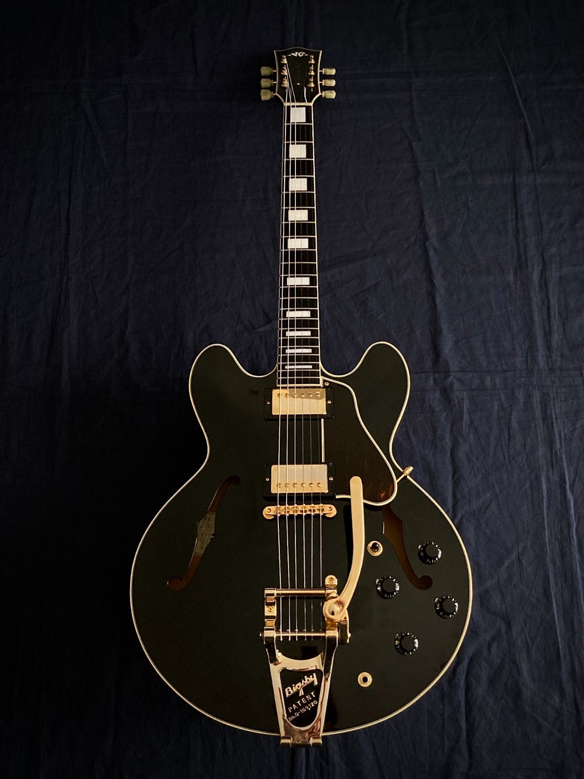 VG KTR-ES CST w/Bigsby BLK ES-355 寺田楽器製セミアコースティックギター ギブソンES-355仕様 - メルカリ