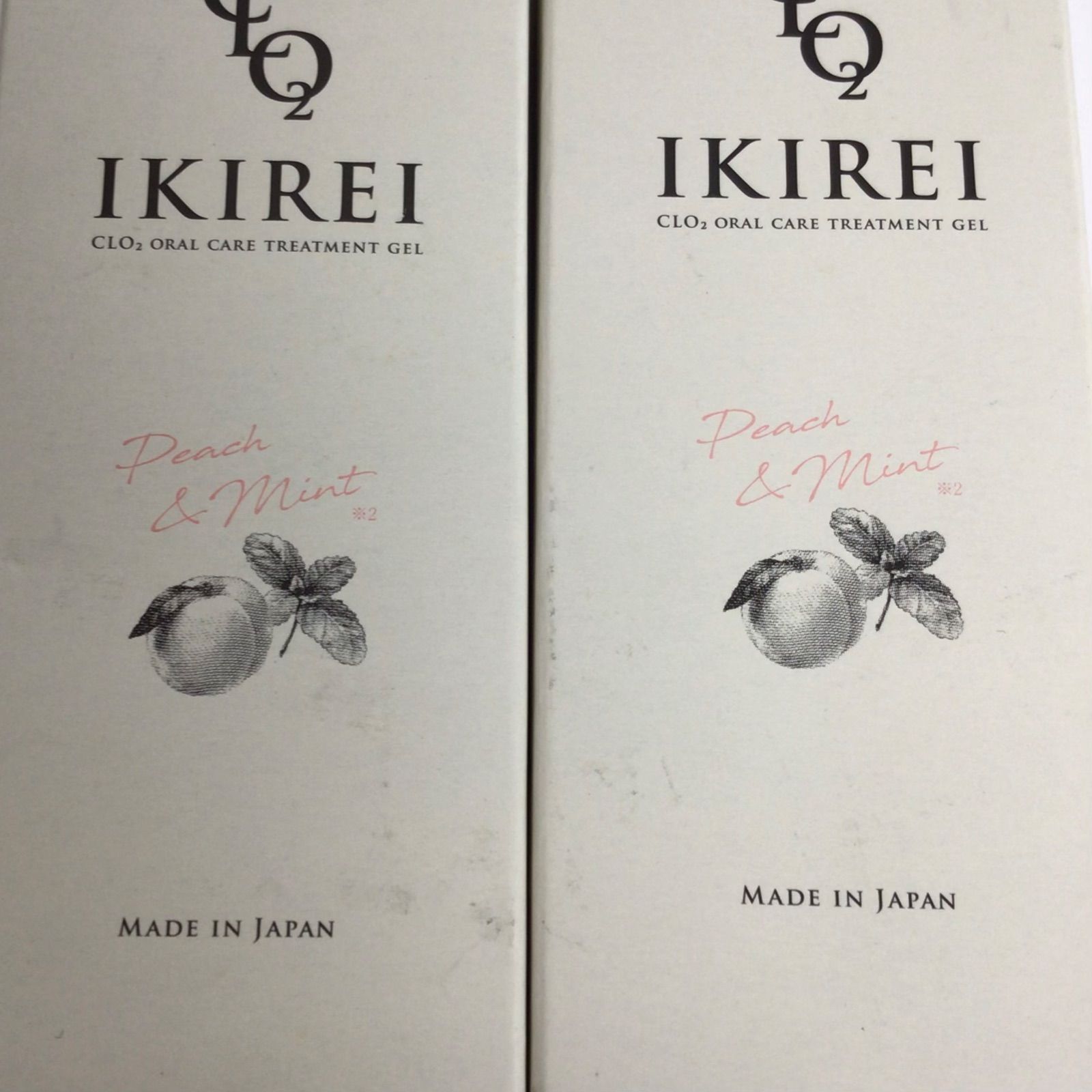 IKIREI オーラルケアトリートメントジェル ミント＆ミントピーチミント Amazon.co.jp: 公式 IKIREI イキレイ オーラルケア