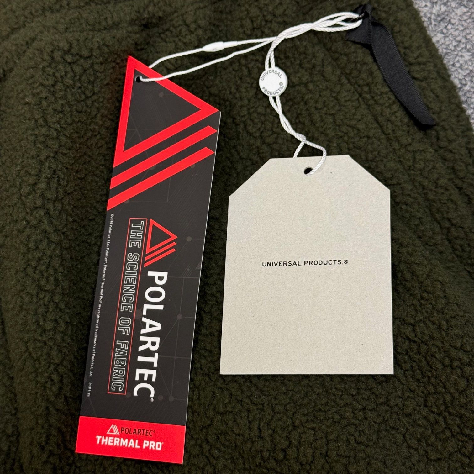 定価30800円 新品 UNIVERSAL PRODUCTS 23AW POLARTEC FLEECE PANTS ポーラテックフリースパンツ イージーパンツ ユニバーサルプロダクツ 233-60103 カーキ 2 73421A5