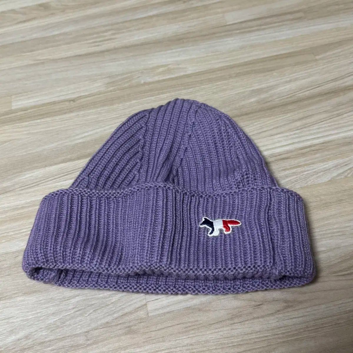 【雷市場（ポンジャン）商品韓国直送】 Maison Kitsuné(メゾンキツネ) ショートビーニー