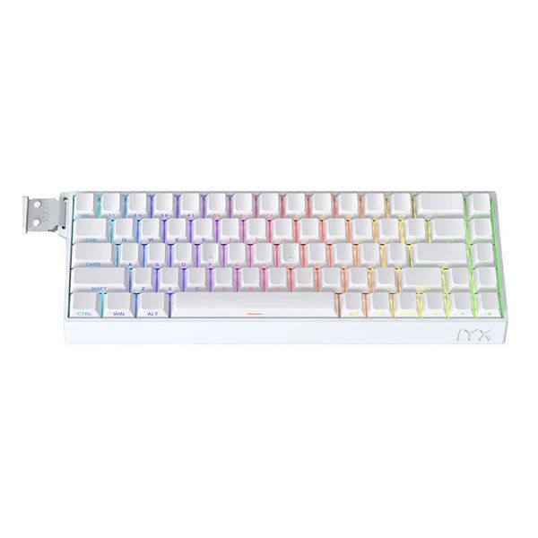 IYX アイワイエックス ラピッドトリガーゲーミングキーボード 8000HZ 4000HZ 0.3ms アルミニウム ホワイト IYX-MU68 PRO-WH 2655516