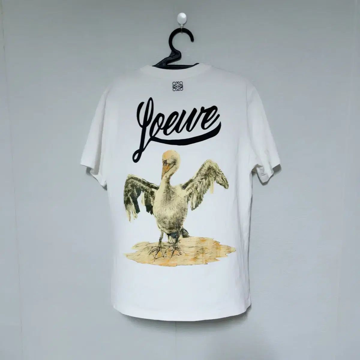 LOEWE ホワイト 半袖Tシャツ LOEWE ロエベ Tシャツ レディース メンズ ブランド アナグラム