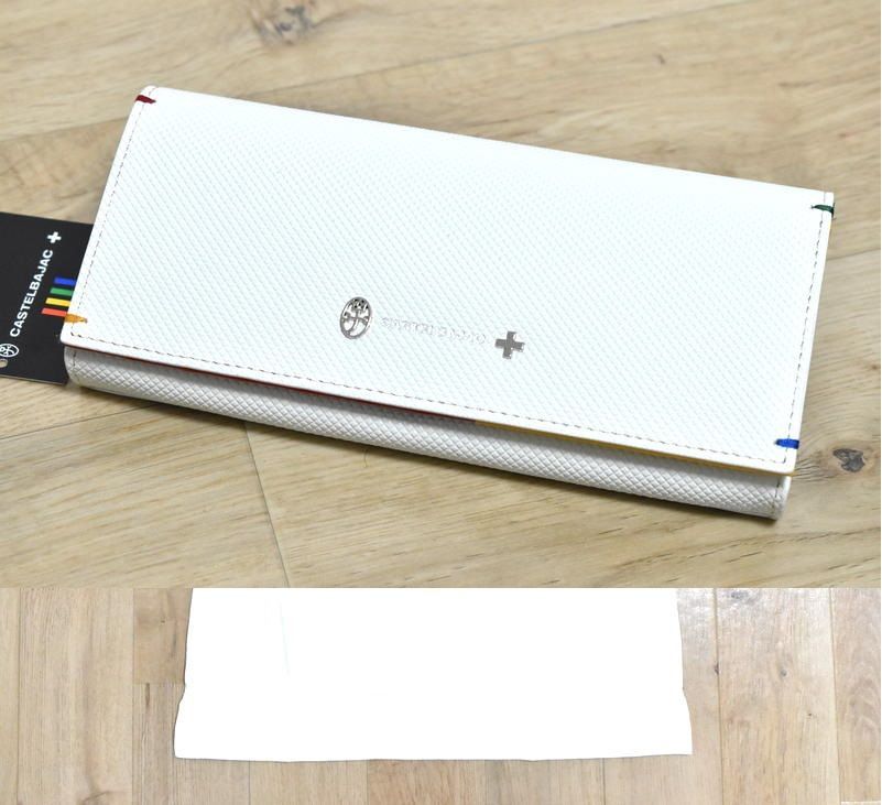 新品 カステルバジャック【トルク】長財布 096445 ホワイト