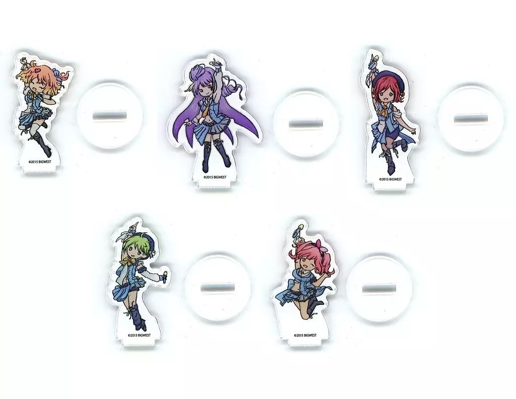 マクロスシリーズ　アクリルぶちスタンド アクリルぷちスタンド「マクロスΔ」06/コンプリートBOX(全10種