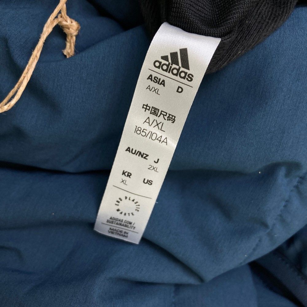 adidas GOLF アディダスゴルフ リバーシブル中綿ベスト 総柄 ブラック系 L/G [240001207945]【中古】メンズ サイズ：S ADIDAS GOLF アディダスゴルフ N68025 リバーシブル 中綿