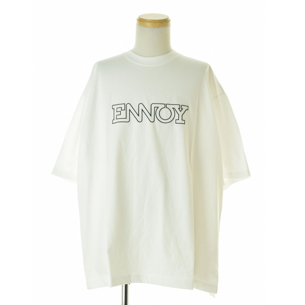 ENNOY ELECTRIC LOGO EMB T-SHIRT WHITE L | RAGNA.BY