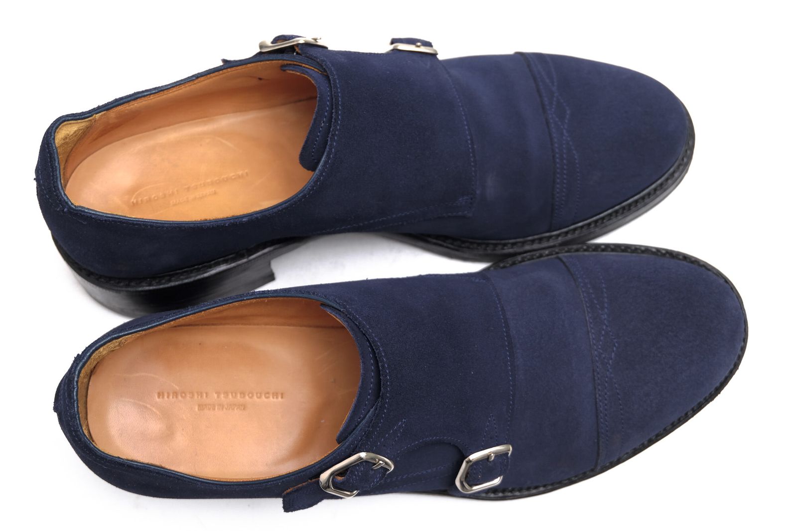 ダブルモンクストラップシューズ／UNION IMPERIAL監修／スウェード