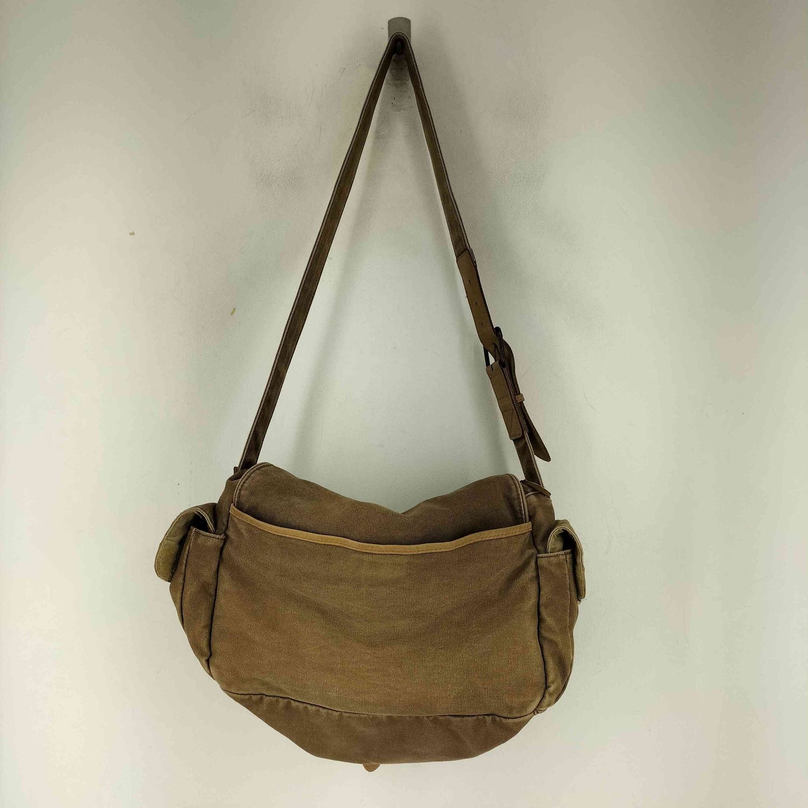 エルエルビーン L.L.Bean レザーキャンバス メッセンジャーバッグ