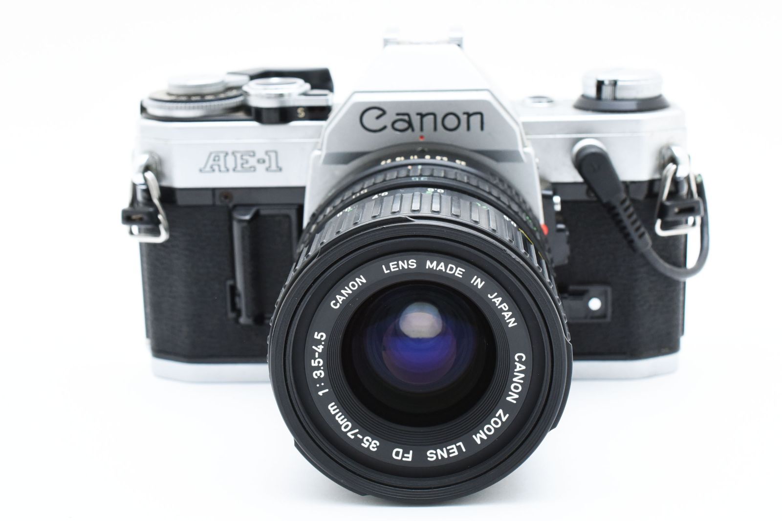 ☆ キャノン CANON AE-1 シルバー ボディ + NEW FD 35-70mm F3.5-4.5