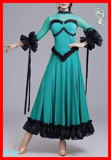 25年新作 新品未使用 社交ダンスドレス スタンダードドレス デモ用