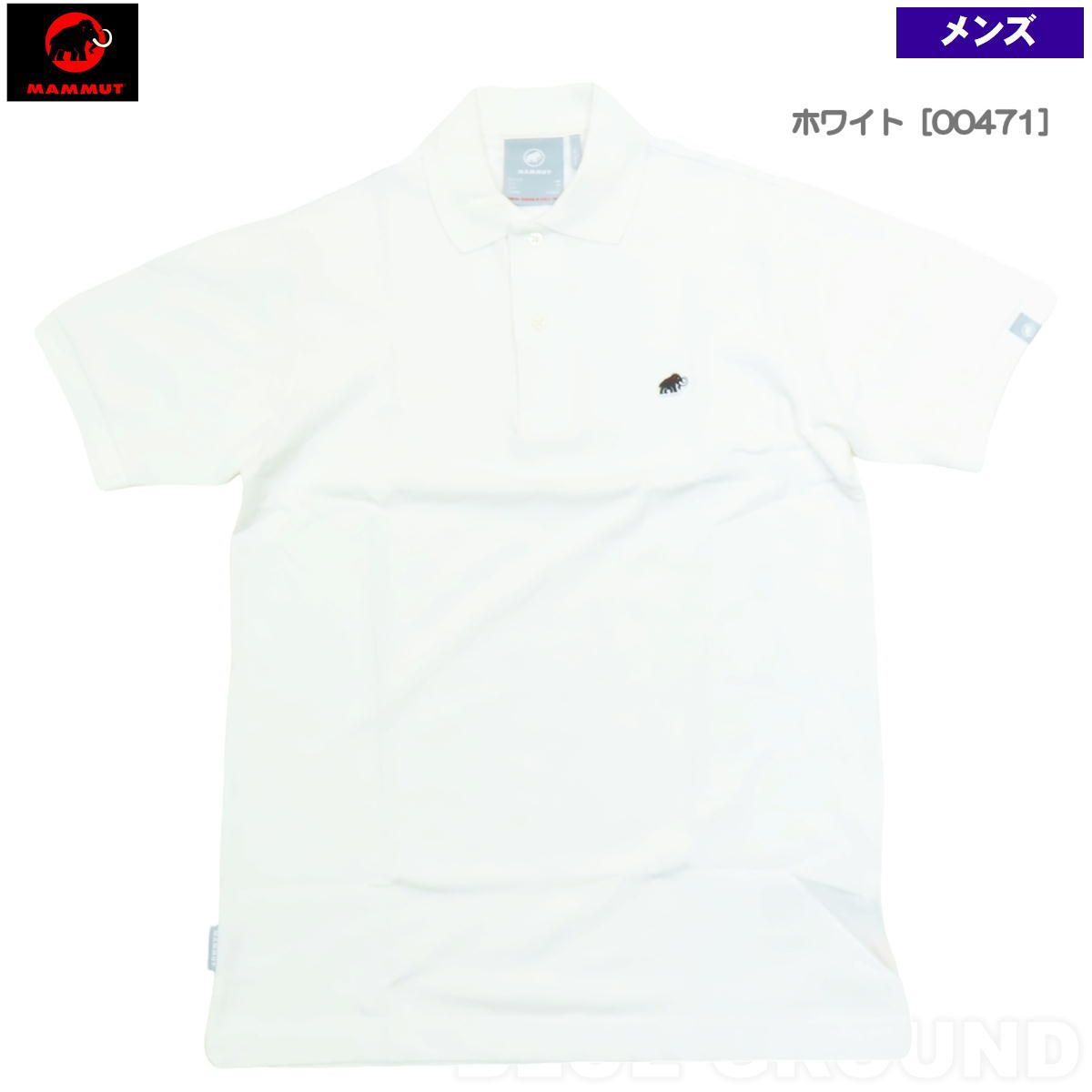 ★【新品未使用】MAMMUT ホワイト ポロシャツ XL マムート / マトリックス ポロシャツ AF P1 メンズ ホワイト