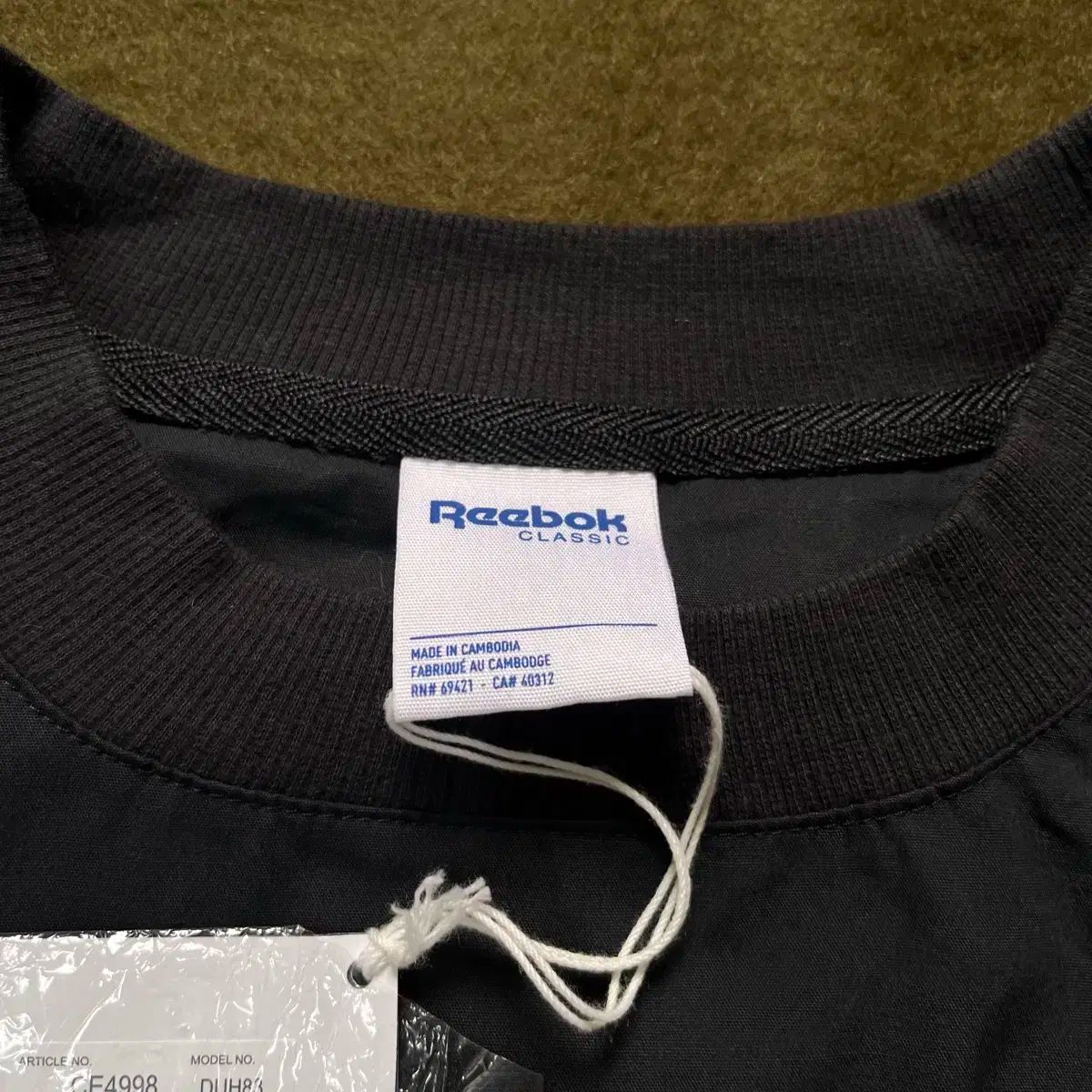 ウーブン スウェットシャツ