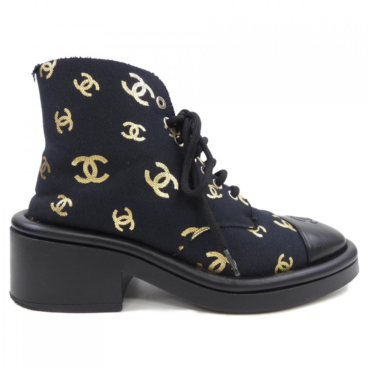 シャネル CHANEL レースアップ G39093Y56084 ブーツ