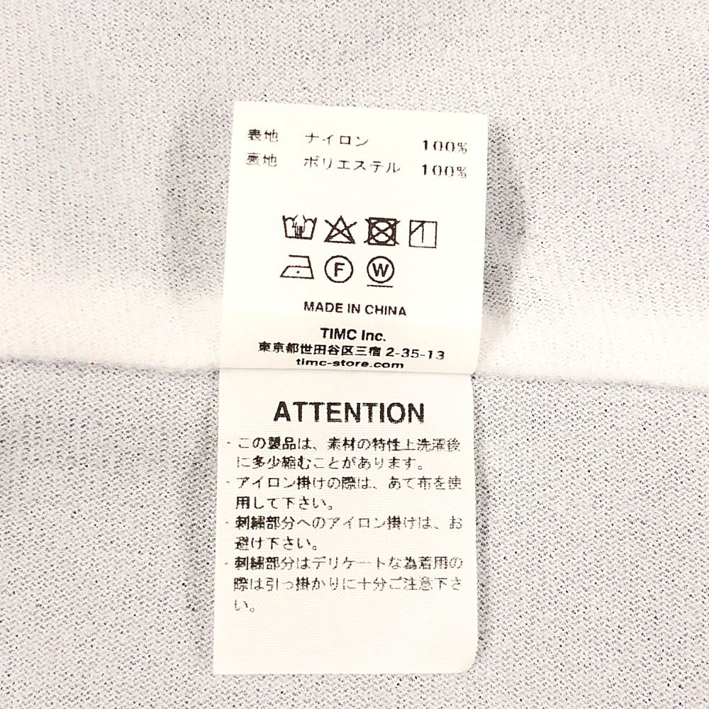 TOKYO INDIANS MC 東京インディアンズ 刺繍入り ナイロン コーチジャケット ブラック サイズXL 正規品 / 32469