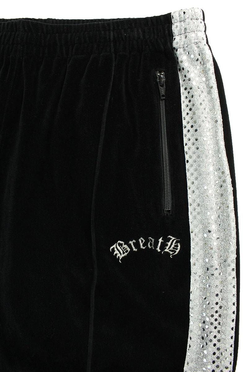 ブレス 22SS SPANGLE VELOUR PANTS BRNRG-P-1002 スパンコールトラックベロアロングパンツ メンズ XL - メルカリ