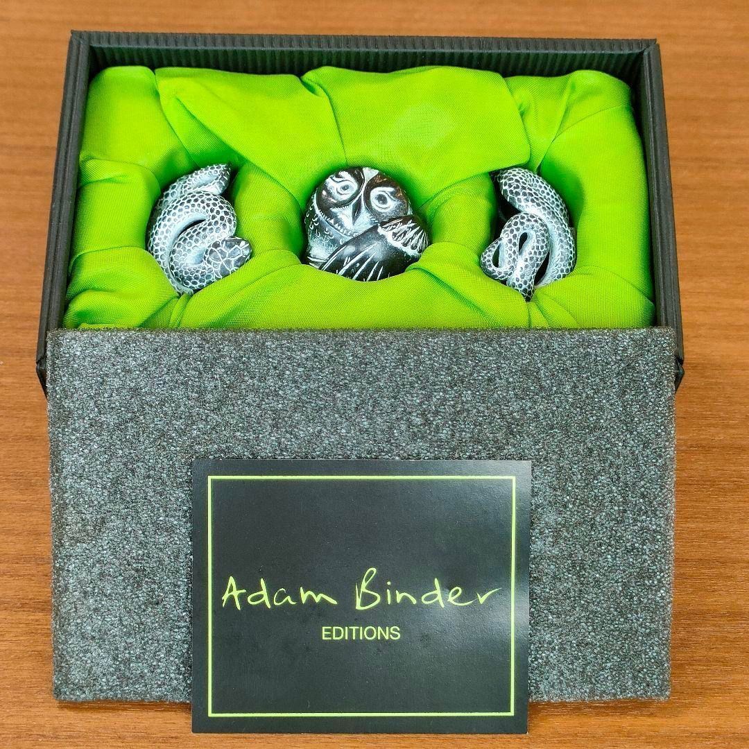 世界750体限定 アダムバインダー フクロウ＆ヘビ 彫刻 フィギュア 超
