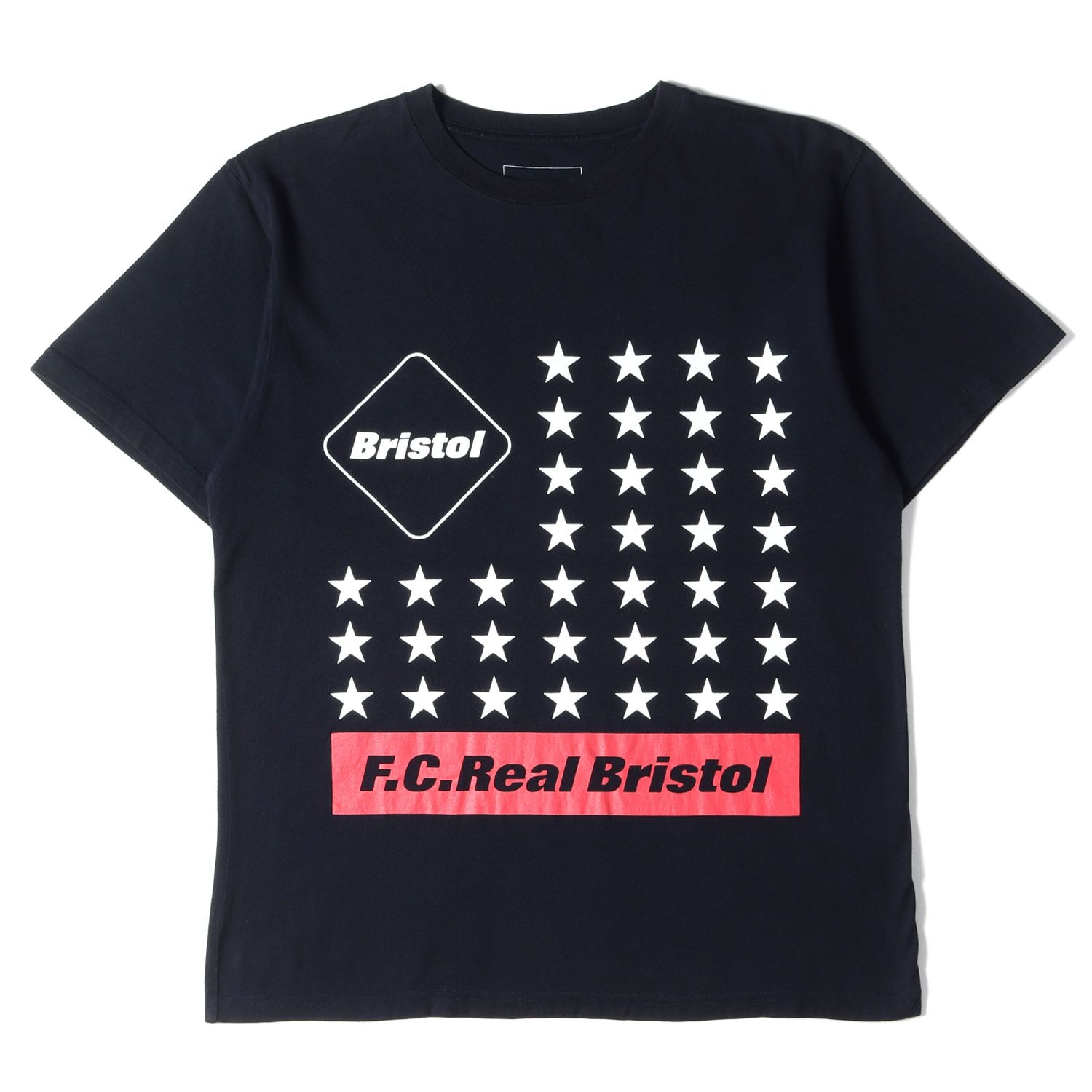 F.C.Real Bristol エフシーレアルブリストル Tシャツ サイズ:S スター 