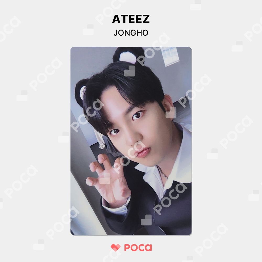 ATEEZ JONGHO PHOTOCARD ジョンホ　トレカ ATEEZ ジョンホ トレカ THE WORLD EP.1 : MOVEMENT Z VER