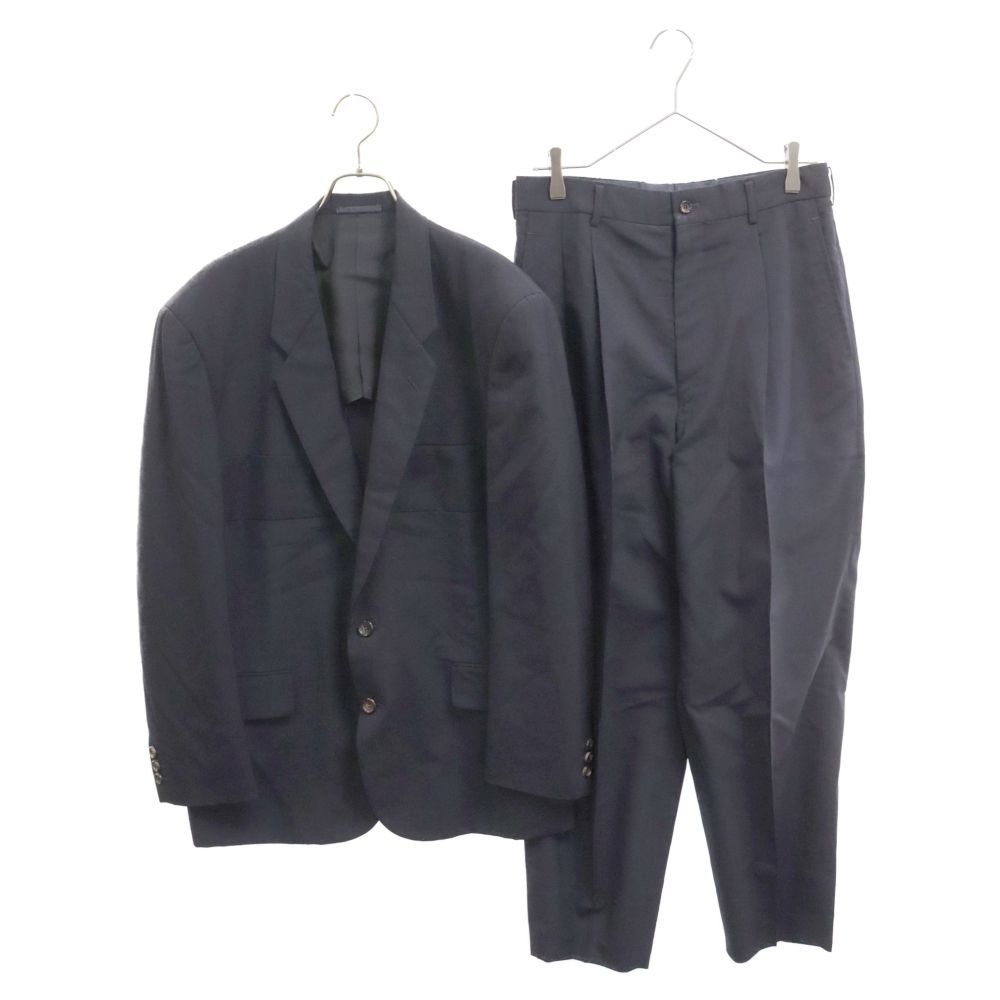 COMME des GARCONS HOMME (コムデギャルソンオム) Basic Set up Jacket Pants HJ-12042S/HJ-12040S テーラードジャケット 2タック テーラードスラックスパンツ セットアップ ネイビー