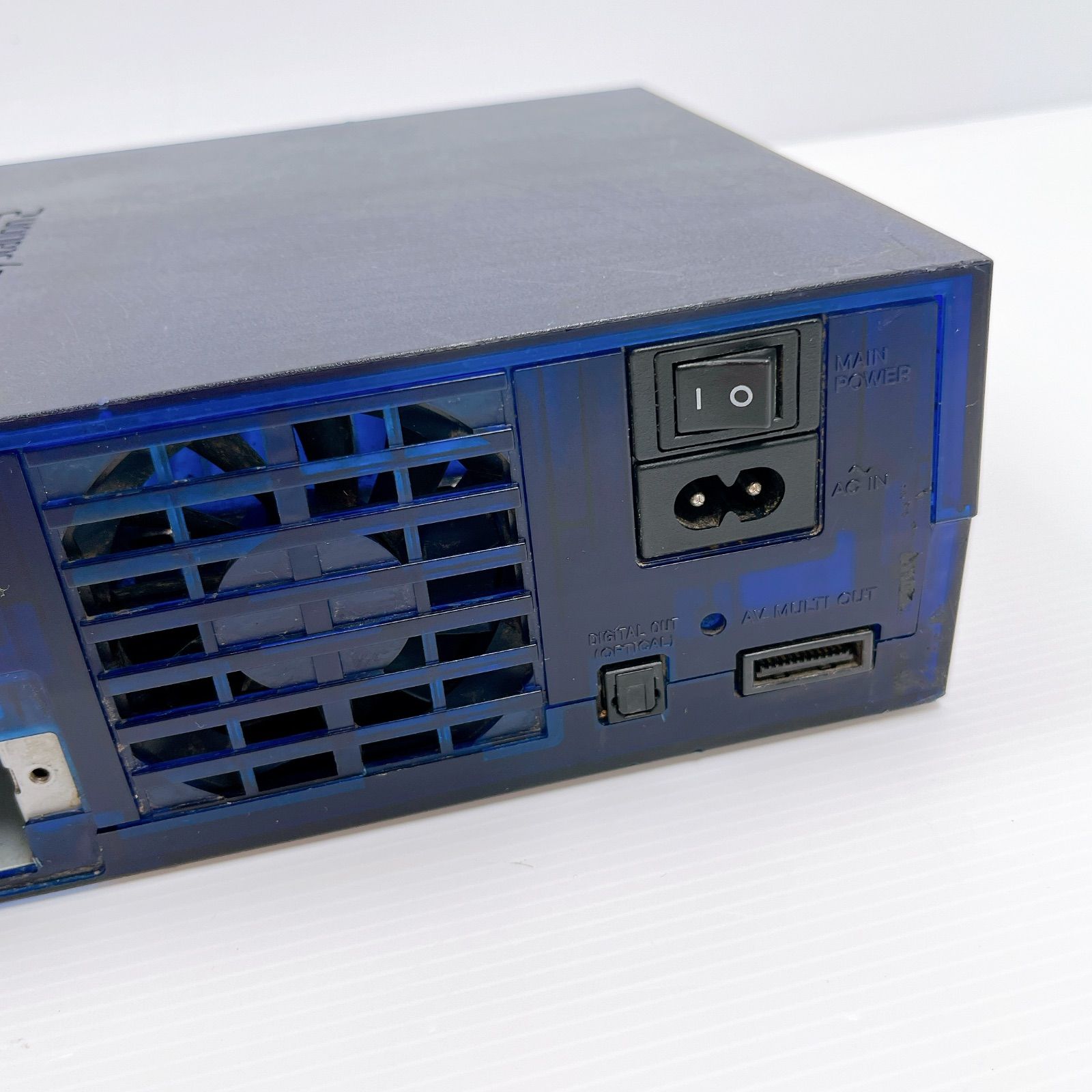 メンテ済み【美品】SONY PS2 SCPH-50000 ミッドナイトブルー PlayStation2 BBパック（SCPH-50000）ミッドナイトブルー