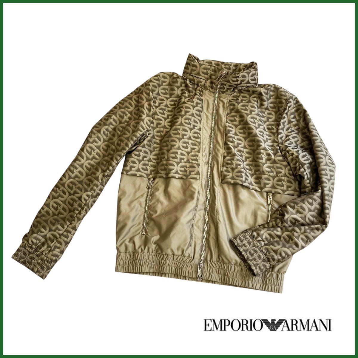中古 ○EMPORIO ARMANI/エンポリオ アルマーニ○総柄 ナイロン 