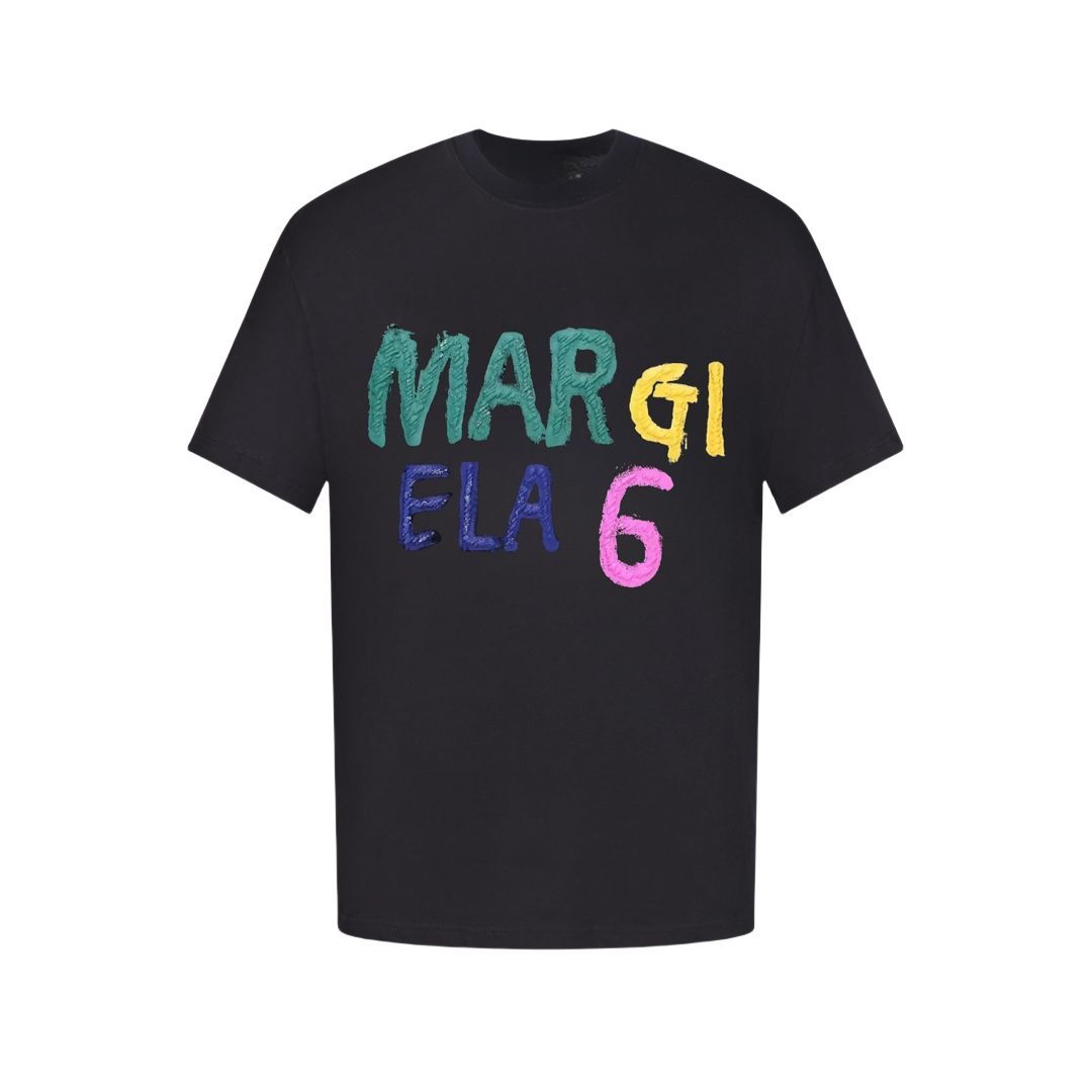 関税送料込★Maison Margiela グラフィティロゴ Tシャツ 今日特価】Maison Margiela メゾン・マルジェラ MM6 手描き