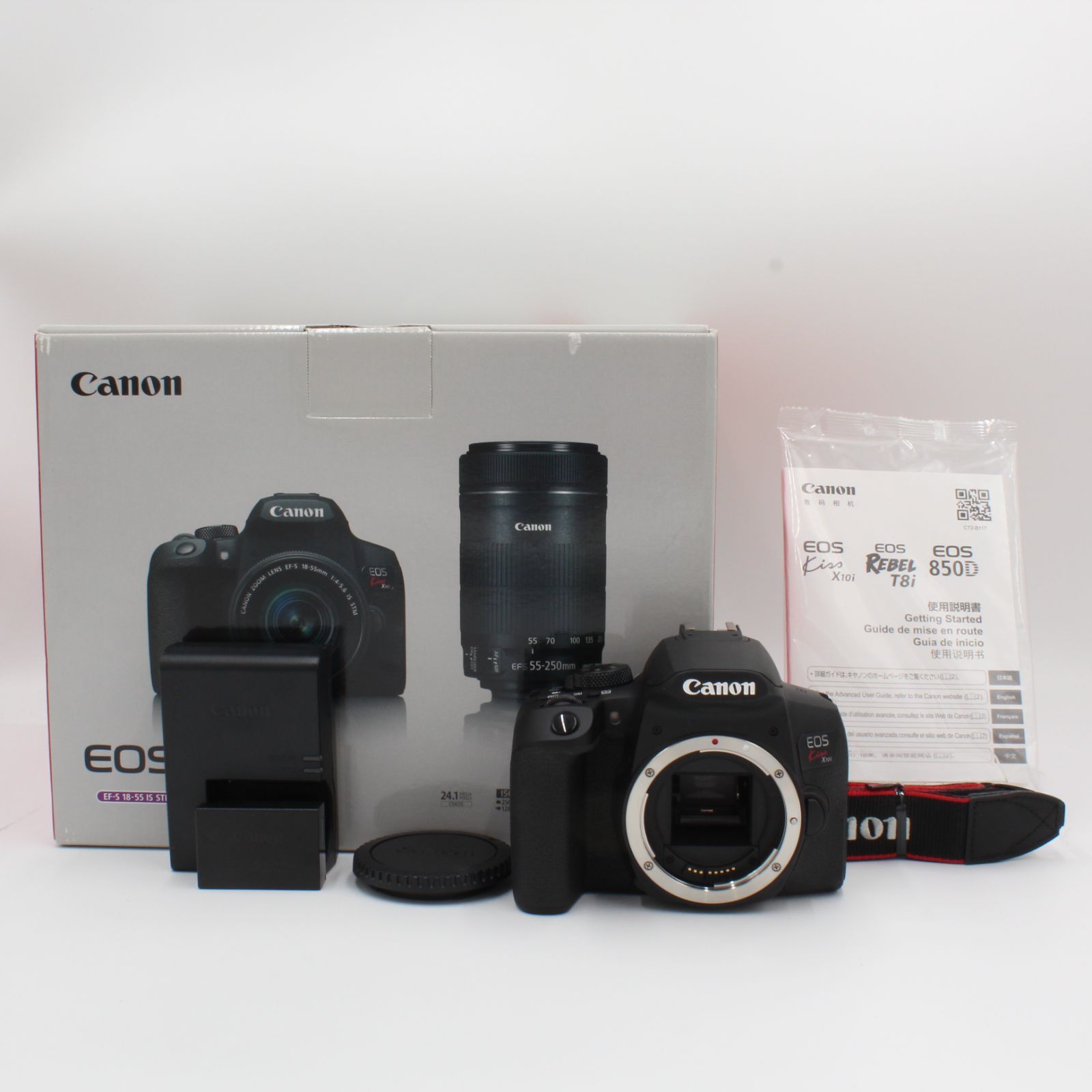 わずか2000ショット以下で（元箱はキット用）□ほぼ新品□ CANON EOS 