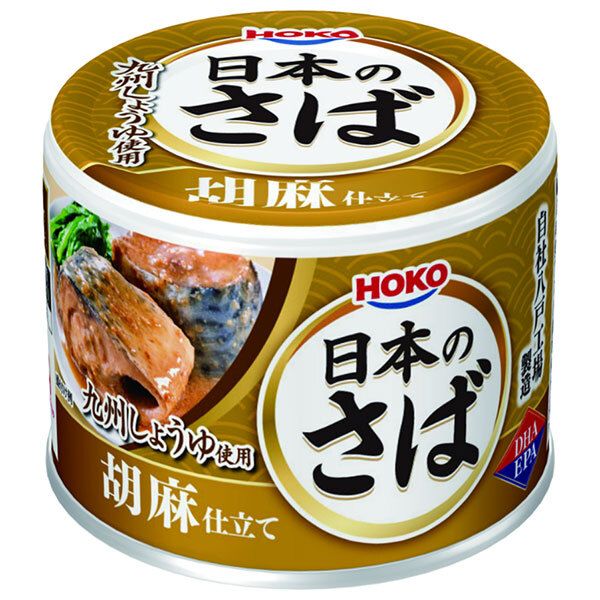 宝幸 日本のさば 胡麻仕立て 180g×24個入× 2ケース ｜ 一般食品 かんづめ 缶詰 サバ 鯖 ごま