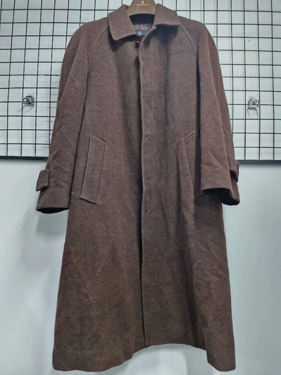100 ー 105XL ニノ セルッティ コーロン ヴィンテージ ウール ロング コート