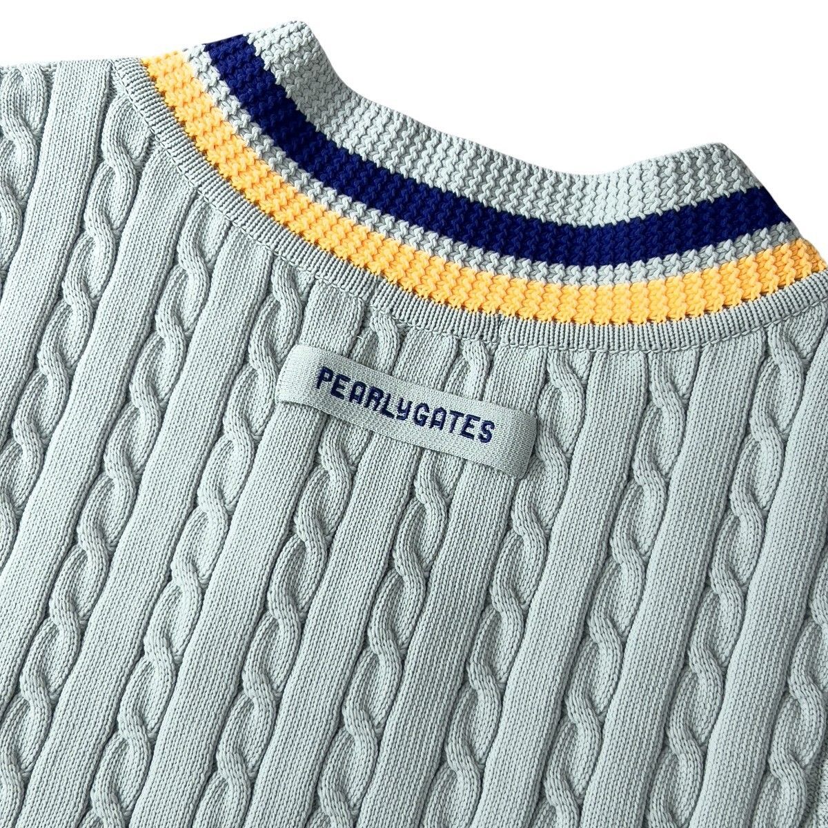 売りつくし　新品未使用　パーリーゲイツ　Vネックベスト　サイズ５ 5508000456490552_01_2682w.jpeg