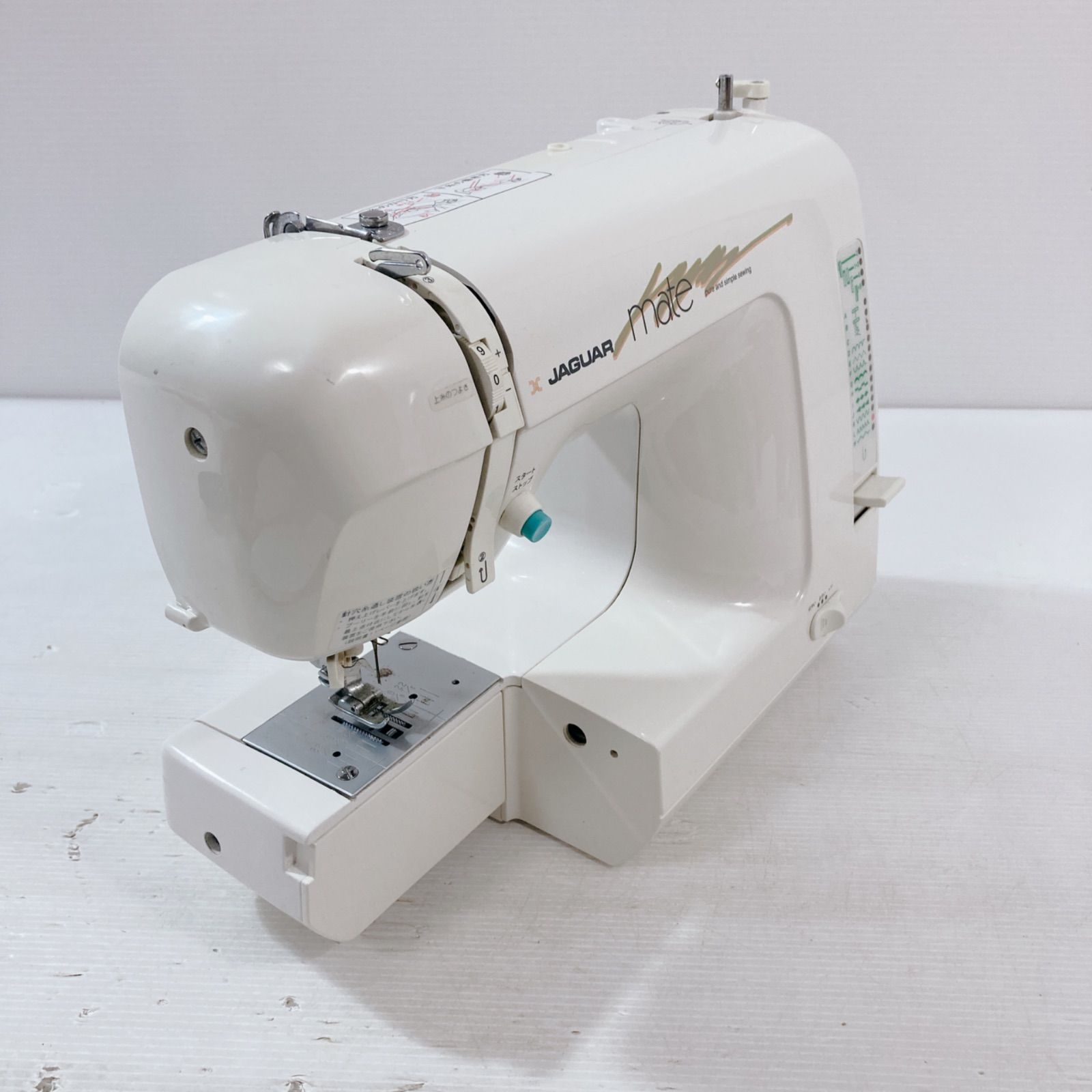ジャガーメイト380ミシン JAGUAR ジャガー ミシン mate pure and simple sewing ミシン 機種名