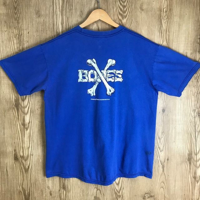 POWELL PERALTA クロスボーン 両面プリント 半袖 T-sh Tシャツ サイズ