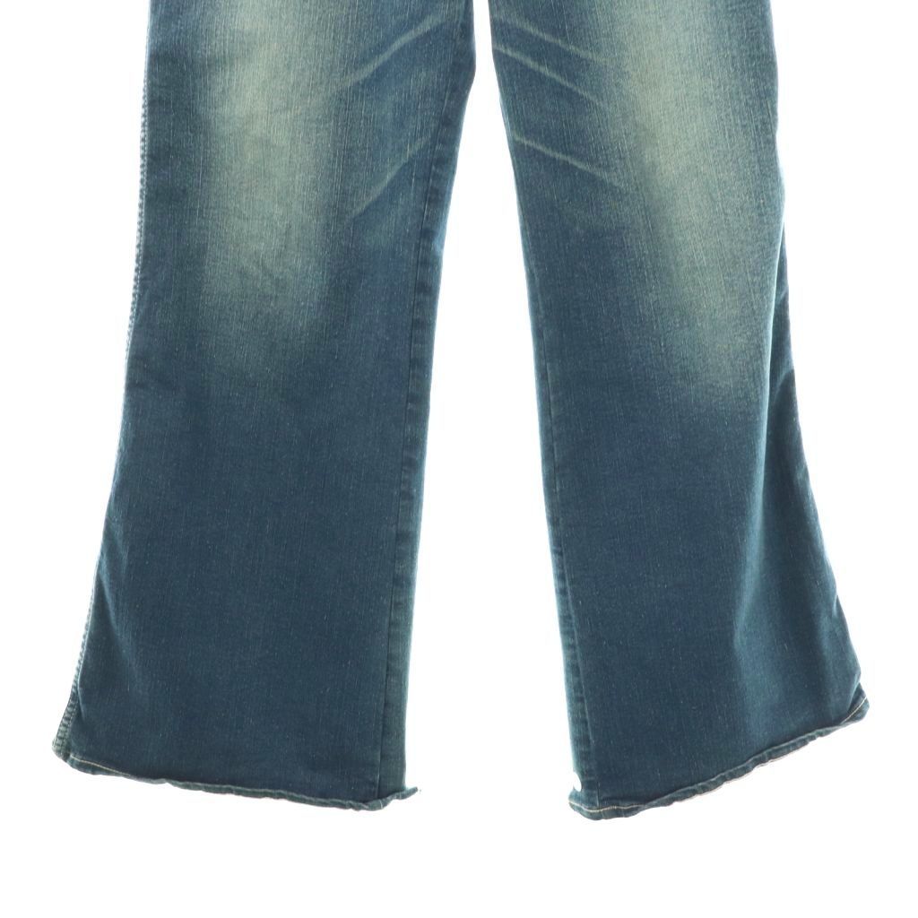 サート SURT ベイカーデニム パンツ ジーンズ ワイド S インディゴ /CX  